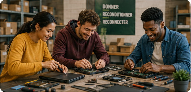 Atelier de reconditionnement informatique